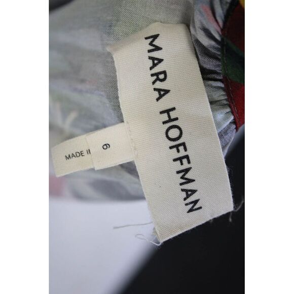 Rebecca Christen Womens Striped Button Down A Line Dress Blue Purple Size Small - Picture 10 of 10